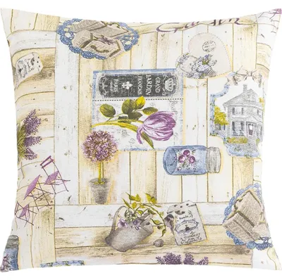 Zdjęcie produktu dla Poduszka EMA - 45x45 cm - Fioletowa