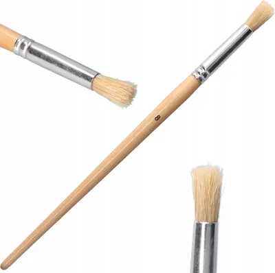 Obrázok produktu pre Okrúhly Štetec Na Odstraňovanie Náterov 8 Mm Presný Štetec 8 Mm