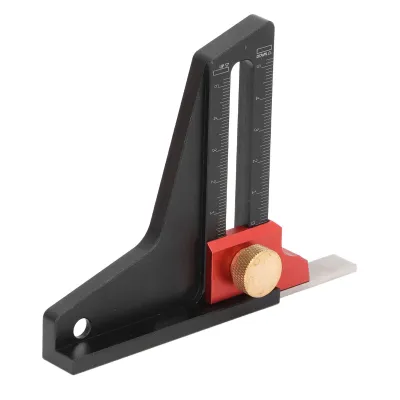 Produktbild von Höhenmessgerät Aluminiumlegierung Holzbearbeitung Säge Tabelle Höhe Messgerät Tiefe Messlineal