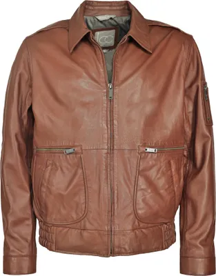 Produktbild von JCC Lederjacke Herren cognac 66