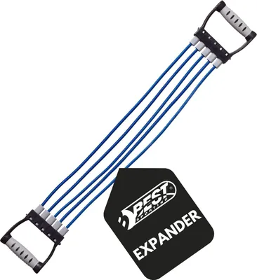 Produktbild von Best Sporting Expander Fitness 15-20-25 kg I Bänder Krafttraining I Widerstandsbänder Krafttraining mit 5 Zugseile I Trainingsband I Ideal für Ganzkörpertraining