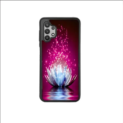 Produktbild von TPU Silikon Hülle für Samsung Galaxy A32 5G Handy Cover Case Schutzhülle Handyhülle Bumper MOTIV 255 Lotus Blume