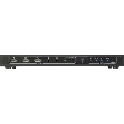 Produktbild von SpeaKa Professional 4 Port KVM-Umschalter HDMI USB 1920 x 1080 Pixel, 3840 x 2160 Pixel