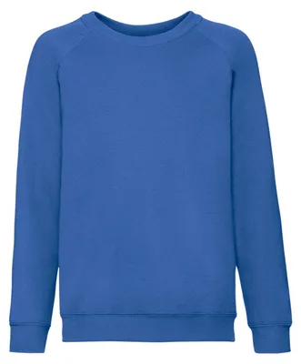 Produktbild von Fruit of the Loom - "Classic" Sweatshirt für Kinder Raglanärmel LT1841 (116) (Königsblau)