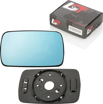 Produktbild von Außenspiegel heizbar konvex rechts blau für BMW 3er E30 E36 5er E28 E34 7er E23