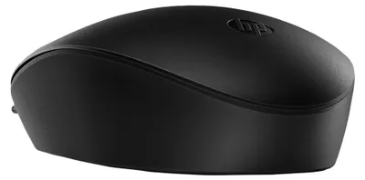 Produktbild von HP 125 Kabelgebundene Maus, Beidhändig, Optisch, USB Typ-A, 1200 DPI, Schwarz