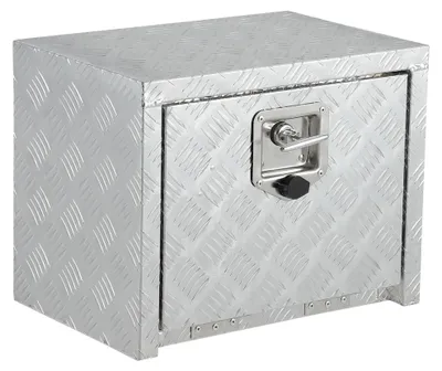 Produktbild von Truckbox Aluminium Abschließbar Deichselbox Alu Kiste Anhängerbox