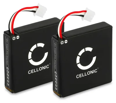 Immagine prodotto di CELLONIC 2x Batteria per Headset / Auricolare / Cuffie Compatibile con Logitech H800, AHB472625PST – (230mAh, 3.7V)