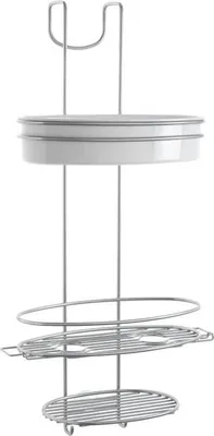 Produktbild von Metaltex Orbit Chrometherm®- Duschregal aus Edelstahl 29 x 13 x 58 cm