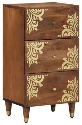 Obrázok produktu pre Servírovacia skriňa Hnedá 40 x 33 x 75 cm Masívne mango drevo