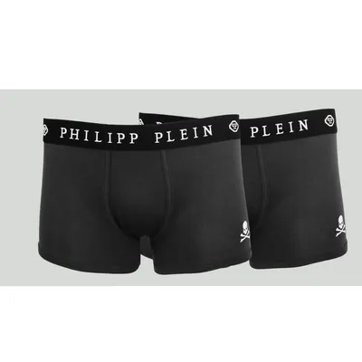 Produktbild von Philipp Plein - Boxershorts - UUPB01-99-BI-PACK-BLK - Herren - L