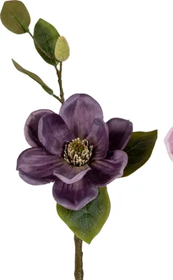 Produktbild von künstliche Magnolie lila H. 46cm Formano Kunstblumen H25