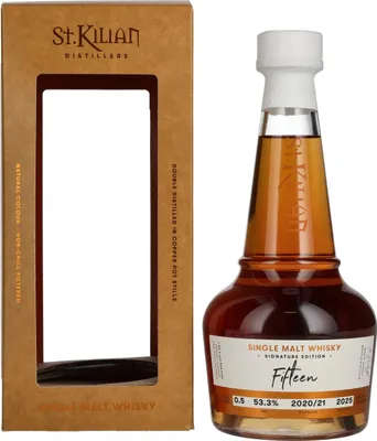 Produktbild von St. Kilian Signature Edition FIFTEEN Single Malt Whisky 2025 53,3% Vol. 0,5l in Geschenkbox