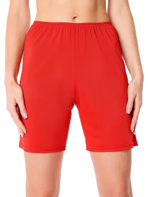Image de Culotte courte pour femme Bellivalini en viscose-soie BLV50-269 (rouge, M)