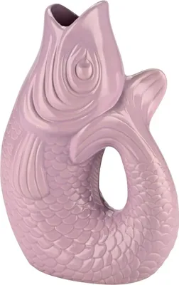 Produktbild von Gift Company Monsieur Carafon Vase / Karaffe Fisch L lavender 2,7l