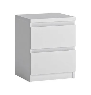 Image de Chevet moderne avec tiroirs pour la chambre à coucher Fribo