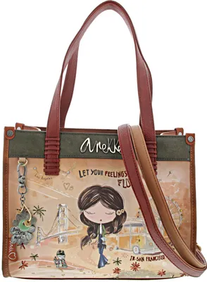 Produktbild von Anekke Peace & Love 38802-182 (1/braun/beige/moos/print)