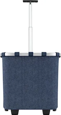 Produktbild von reisenthel Einkaufstrolley Carrycruiser Herringbone Dark Blue dunkelblau 47cm