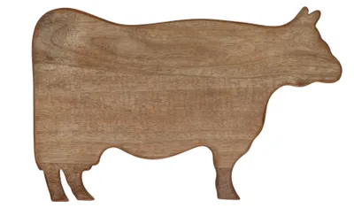 Image de Borrelplank Vache Jouet éducatif carton multicolore 41x26x1,6 cm