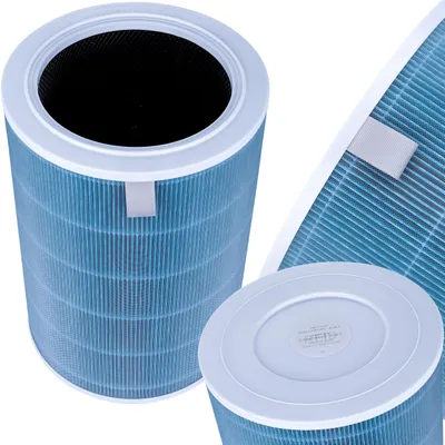 Produktbild von HEPA H13 Filter Standard – Luftreiniger Ersatzfilter | Blau | 6 Monate Haltbarkeit | Kompatibel mit Xiaomi Mi Air Purifier 1/2/2S/3/Pro | PM2.5 Reinigung