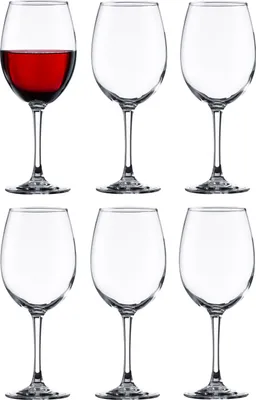 Produktbild von Vicrila Weinglaser Syrah - 6x Stuck - fur Rot- und Weiswein - 350 ml