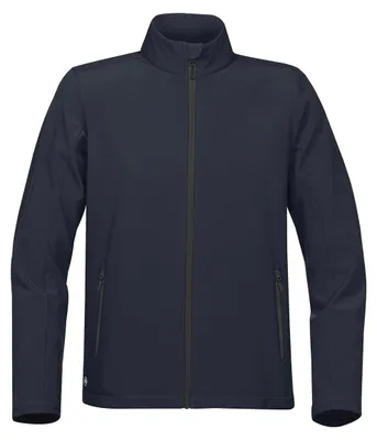 Produktbild von Stormtech - "Orbiter" Softshelljacke für Herren LT4646 (XXL) (Marineblau/Kohlen-Schwarz)