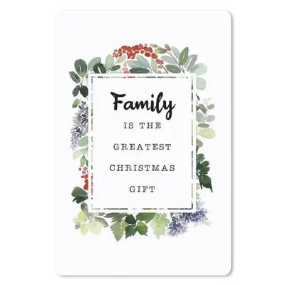 Produktbild von MuchoWow® Mauspad Mousepad Weihnachten - Zitat - Familie 40x60 cm - Mousepads - Maus Mat - Pad - Mausunterlage - Schreibtisch Accesoire