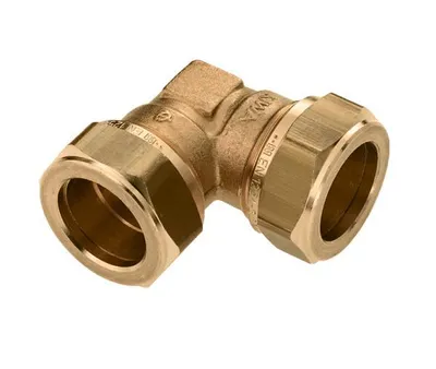 Produktbild von Bonfix Kompressionskupplung - Winkelkupplung - 12x12mm - Messing