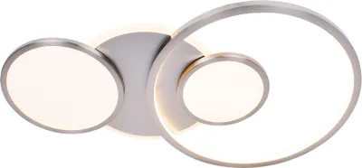 Image de Plafonnier LED 50W chrome satiné 6890 Fulvia Rabalux