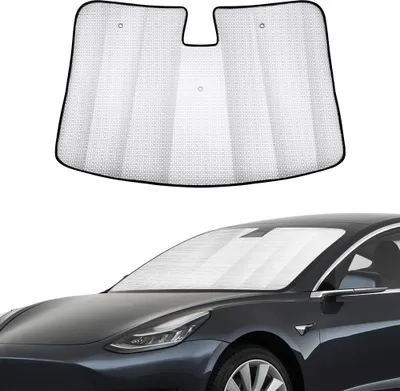 Obrázek produktu pro Auto Sunvisor Automotive Reflective WindShield Sunshade pro Tesla Model 3