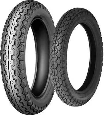 Productafbeelding van Twee banden DUNLOP: 3.25 -18 52S K82 en 4.00-18 64S K70