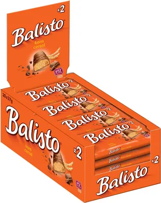 Produktbild von Balisto Riegel Korn-Mix (orange), Kiste mit 20x 37g