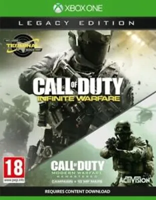 Obrázek produktu pro Activision Call of Duty : Infinite Warfare - Legacy Edition, Xbox One, Režim multiplayer, Starší, Fyzické médium