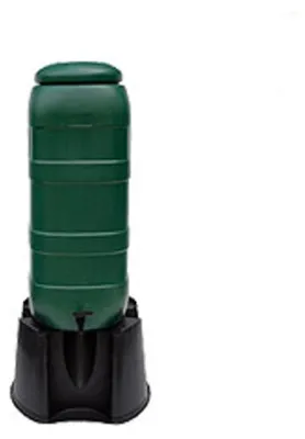 Productafbeelding van Harcostar Regenton compleet 100 liter groen met deksel, kraan en voet
