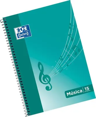 Imagen del producto de Oxford Hamelin, libreta de notas, tapa blanda, 20 hojas, 15 líneas horizontales, color azul, color azul, talla única