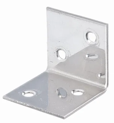 Immagine prodotto di Alberts 851859 Staffa grandangolare, acciaio inox, 40 x 40 x 40 mm, set da 10