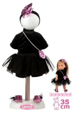 Produktbild von Llorens P535-53 Outfit für eine 35 cm große Puppe mit Zubehör