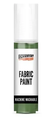 Produktbild von PENTART-Farbe für helle und dunkle Textilien, 20 ml, KIEFERGRÜN