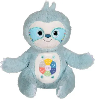 Immagine prodotto di Peluche parlante - Gipsy Toys - Siméon, il narratore di emozioni - 28 cm - Verde acqua