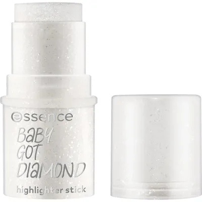 Produktbild von Essence Baby Got Diamond, Creme, Stab, Silber, 5,4 g, Frauen, coco-caprylate, stearyl alcohol, cetyl palmitate, dicaprylyl ether, calcium sodium borosilicate,...