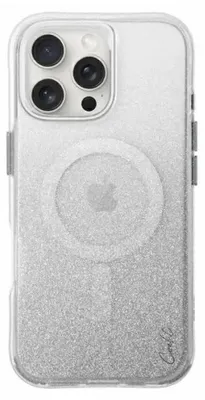 Productafbeelding van Uniq Coehl Lumino Magnetische Opladerhoes voor iPhone 16 Pro Max - Zilver