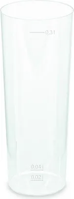 Immagine prodotto di Bicchiere in cristallo Longdrink 0,3 l, diametro 59 mm - 10 pz