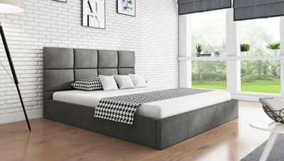 Produktbild von AX LIVING Bett 180x200 – Silino I Eleganz Funktionalität vereint JS96
