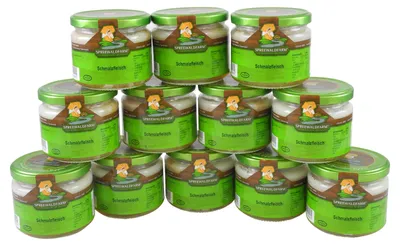 Produktbild von Original Spreewälder Schmalzfleisch 12er Pack (12 Gläser à 250 g)