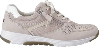 Image de Gabor ROLLINGSOFT Chaussures pour femmes - Chaussures basses sportives à lacets beige Loisirs