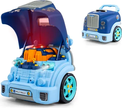 Obrázok produktu pre Milly Mally N-gine otočný motor modrý