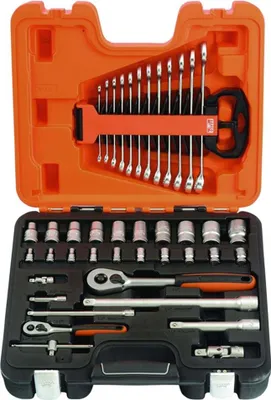 Obrázok produktu pre Sada nástrčiek 1/4"+1/2"41ks S410 Bahco