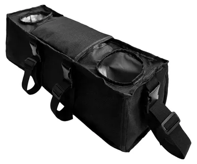 Produktbild von Organizer-Tasche für Kinderwagen – Kinderwagen Organizer mit Getränkehalter und sicherer Befestigung