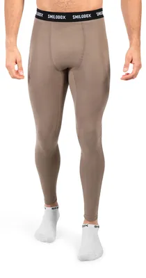 Produktbild von Smilodox Herren Kompressionshose Xion, Baselayer Tights mit Logo-Bund