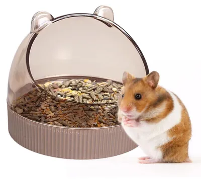 Hamster-Futternapf, auslaufsicher, waschbar, 1 Stück, für kleine Nagetiere